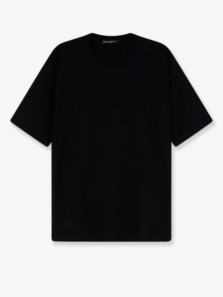 Cotton T-shirt with embossed DG logo