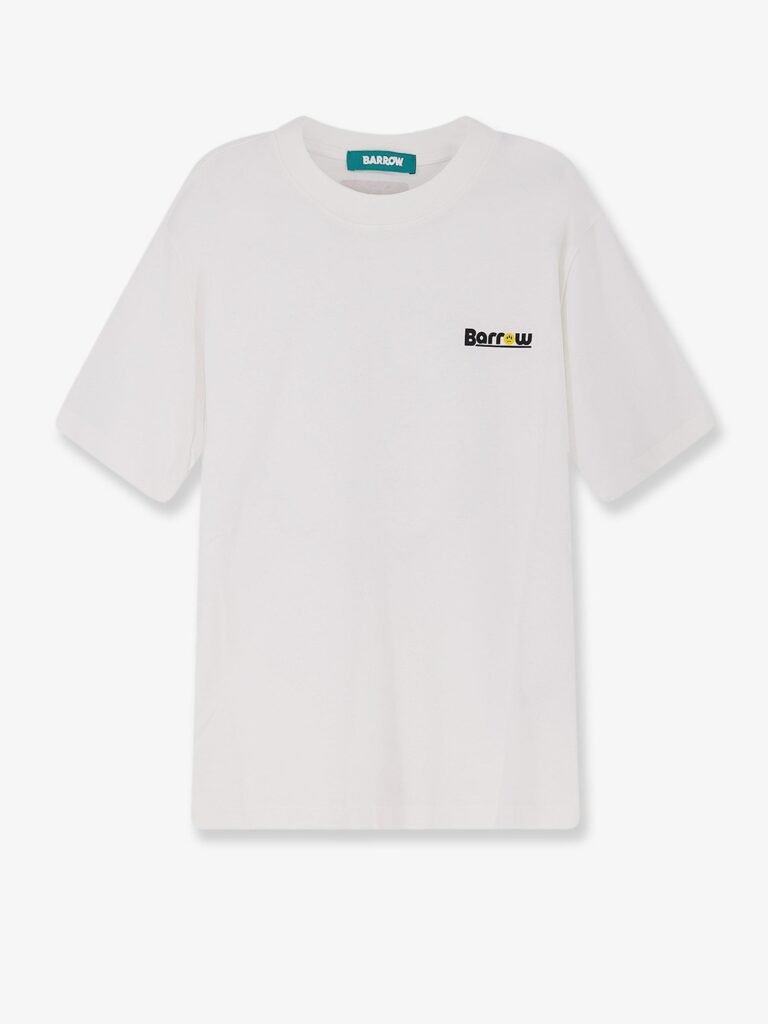 Cotton t-shirt with frontal logo