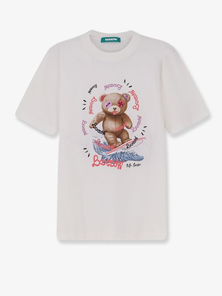 Cotton t-shirt with frontal print