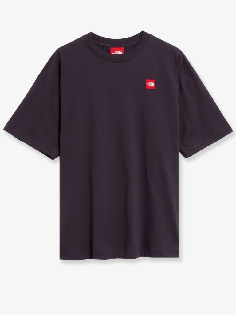 Cotton T-shirt with logo patch on the front