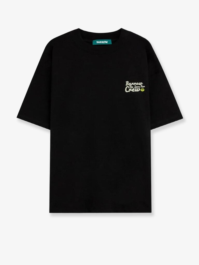 Cotton T-shirt with logo print on the front