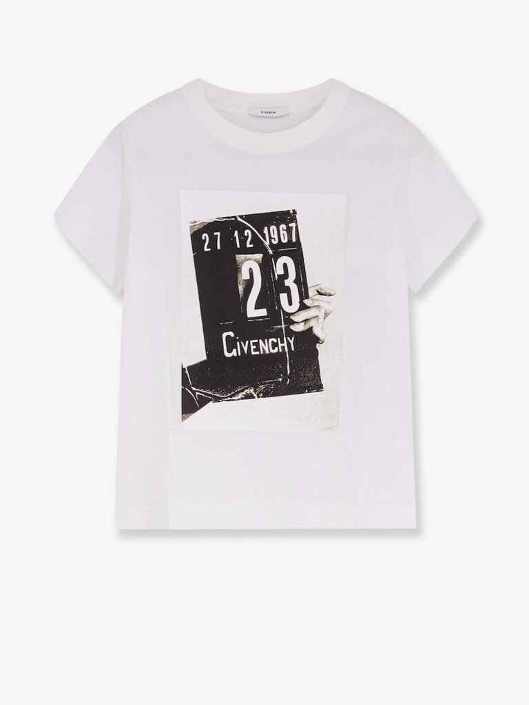 Cotton t-shirt with print on the front