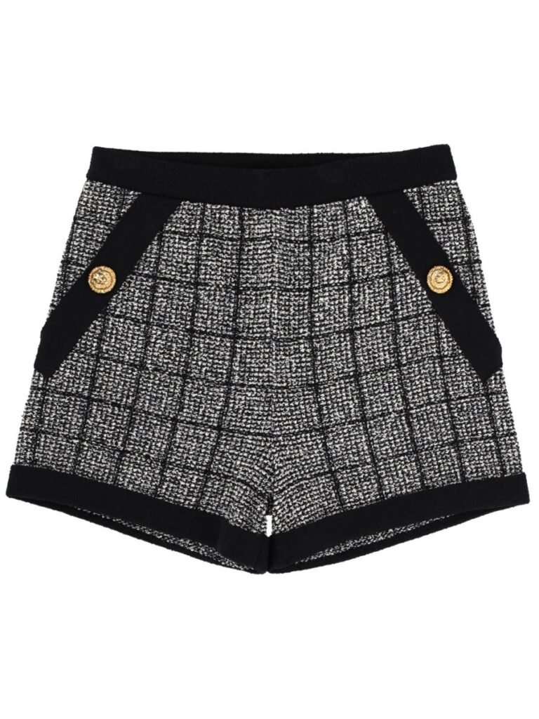 COTTON TWEED SHORTS