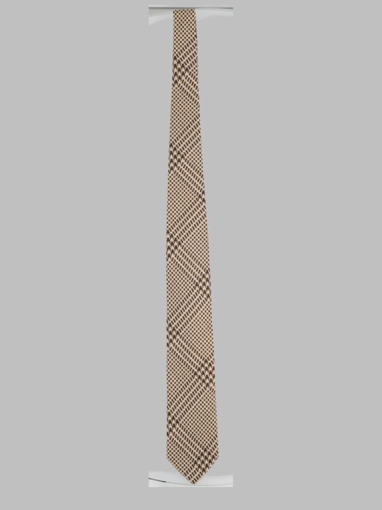 CRAVATTA IN JACQUARD DI SETA 8 CM