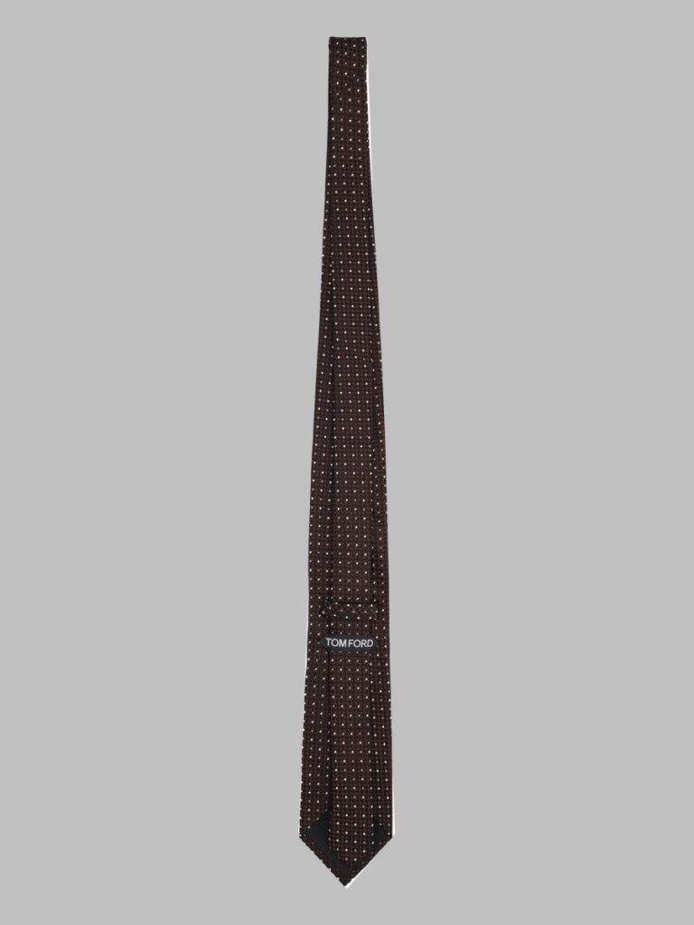 CRAVATTA IN JACQUARD DI SETA 8 CM
