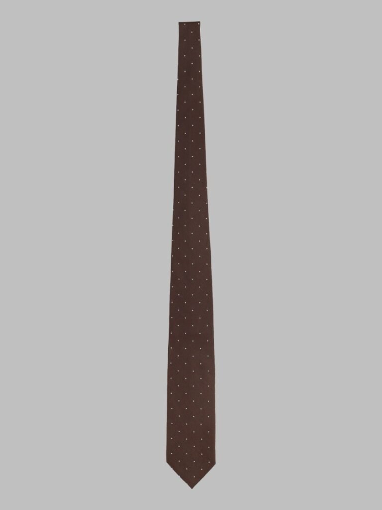 CRAVATTA IN JACQUARD DI SETA 8 CM