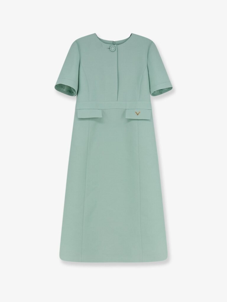 Crepe Couture Midi Dress