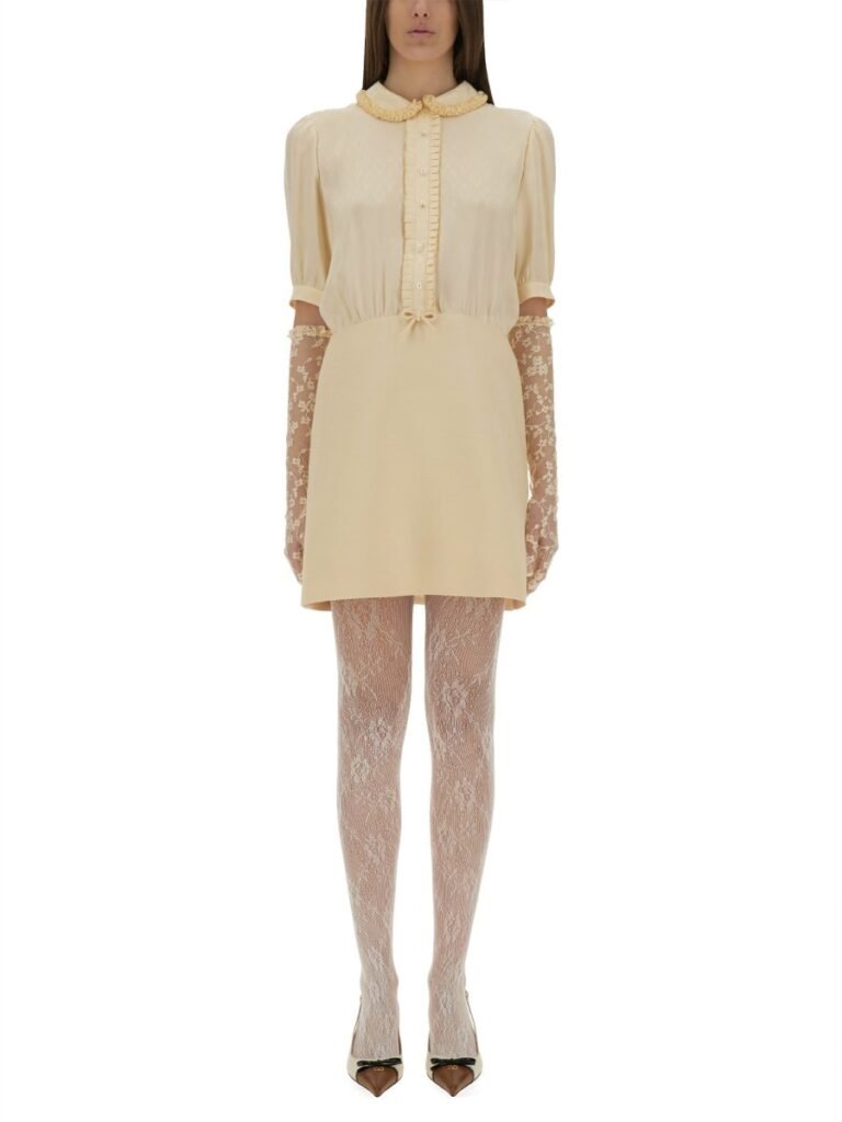 CREPE COUTURE SHORT DRESS