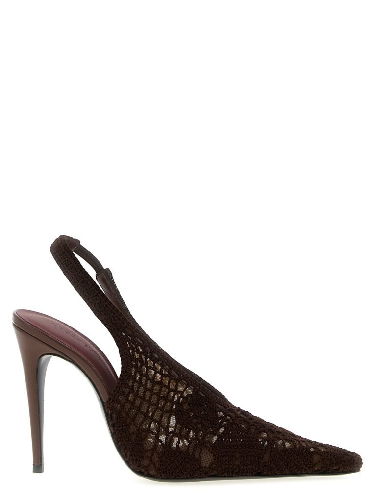Crochet slingback