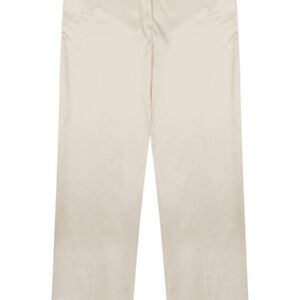 "CROPPED" STRAIGHT PANTS