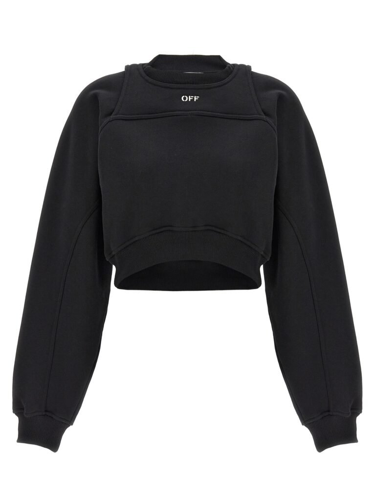 Cropped sweatshirt