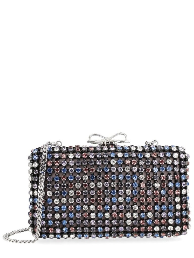 "CRYSTAL CHAINMAIL" CLUTCH BAG