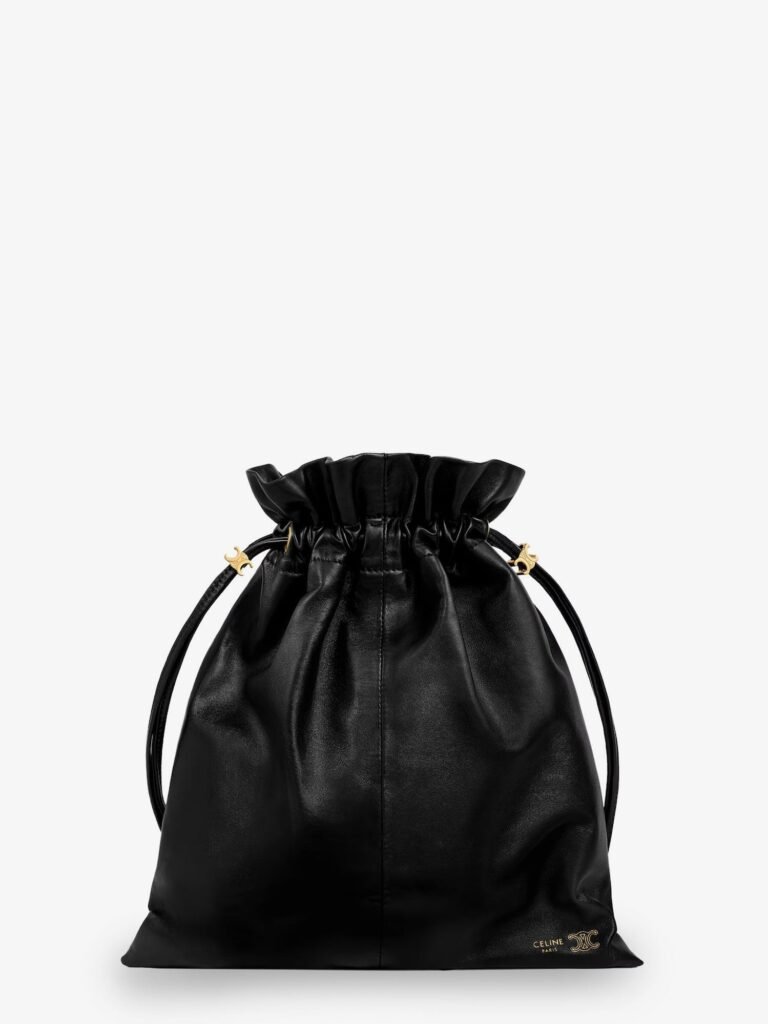 Crystal leather crossbody bag