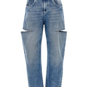Cut-out jeans