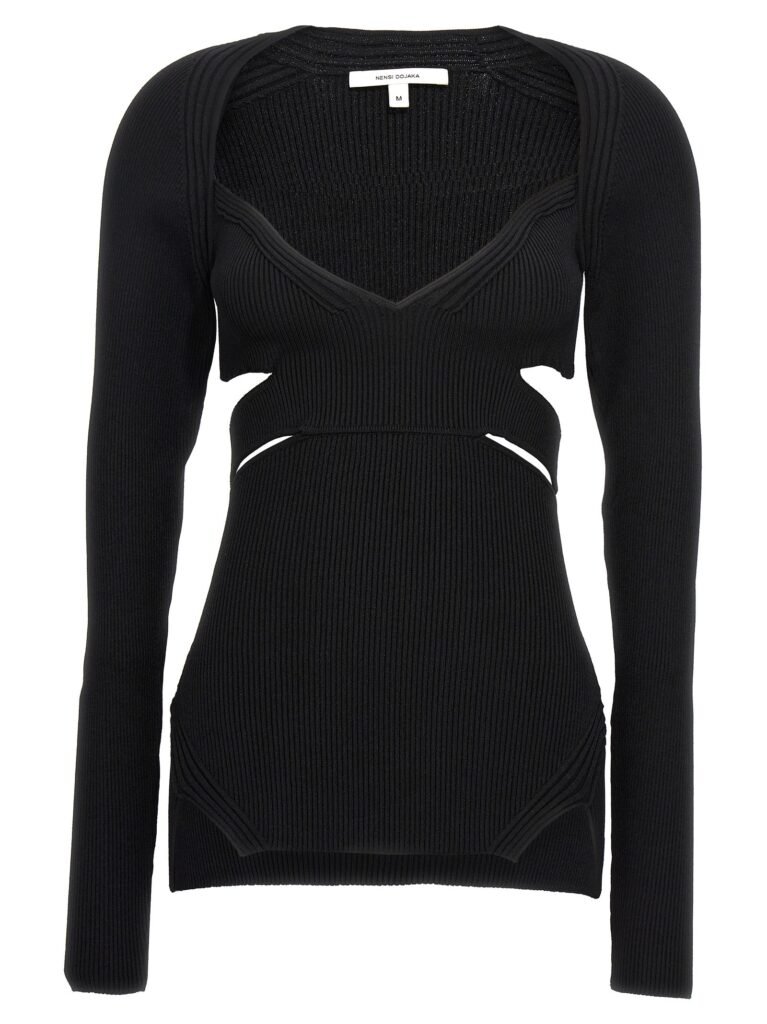 Cut-out sweater