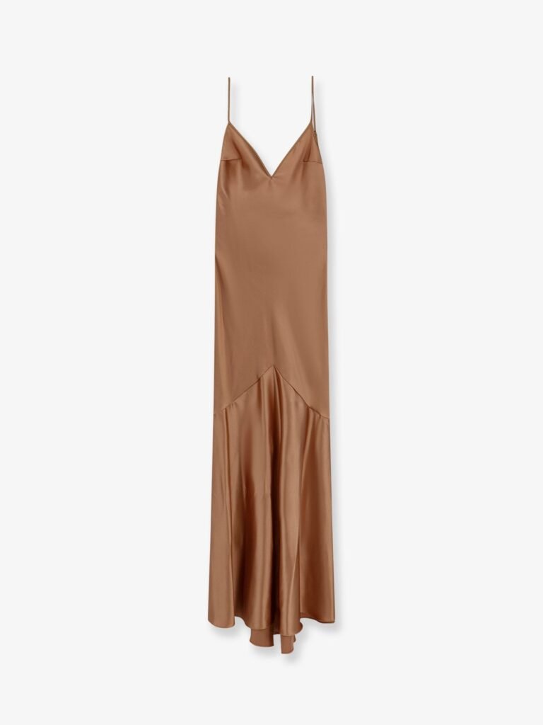 Daily satin long dress