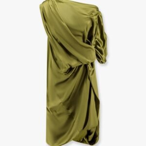 Dalant silk dress with lateral knot