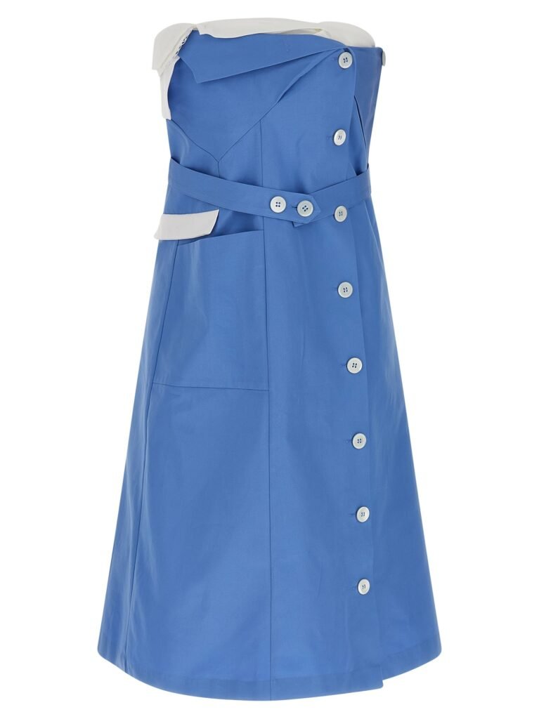 Deconstructed mini dress