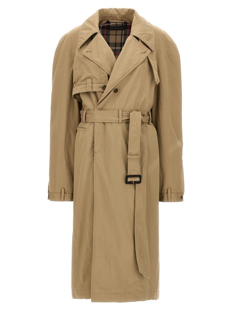 'Deconstructed' trench coat