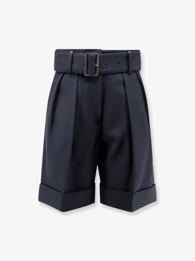 Demetra shorts with belt