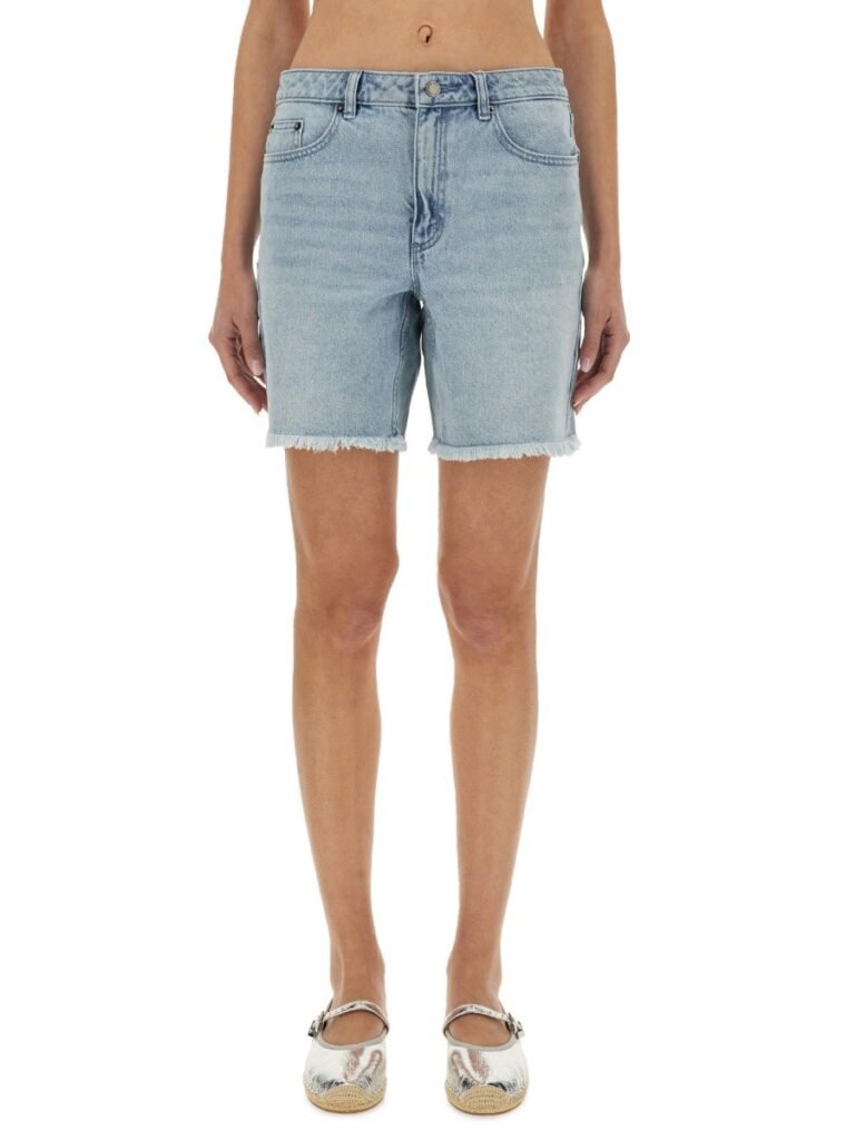 DENIM BOYFRIEND SHORTS