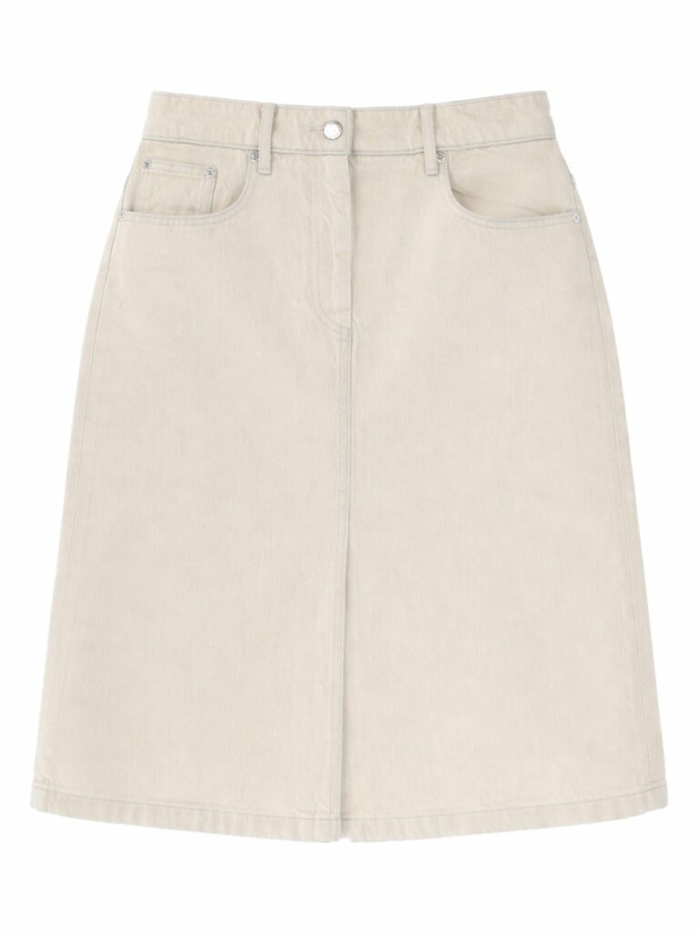 DENIM MIDI SKIRT