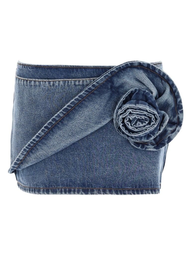 DENIM MINISKIRT