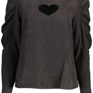 DESIGUAL LONG SLEEVE SHIRT WOMAN BLACK