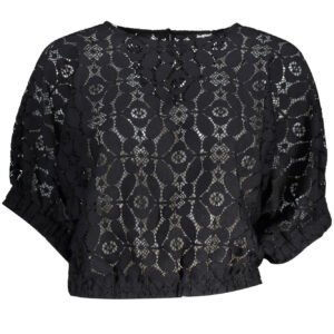 DESIGUAL BLACK WOMAN SHORT SLEEVE T-SHIRT