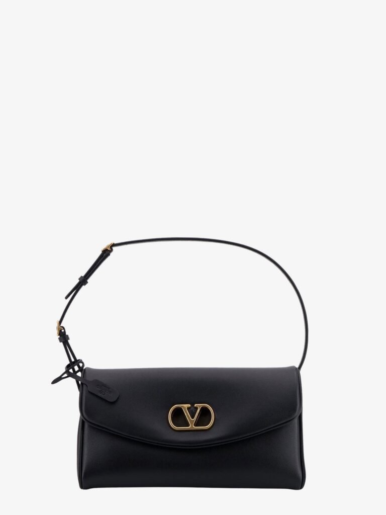 Devain leather shoulder bag