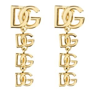 DG LOGO LONG EARRINGS