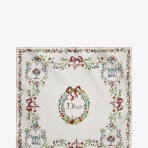 Dior Arabesque Dioriviera 90 silk foulard