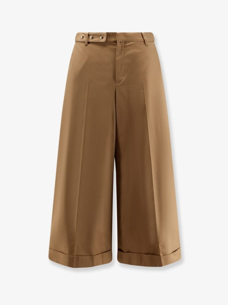 Dock cotton trousers