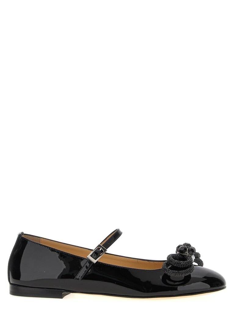 'Double Bow' ballet flats