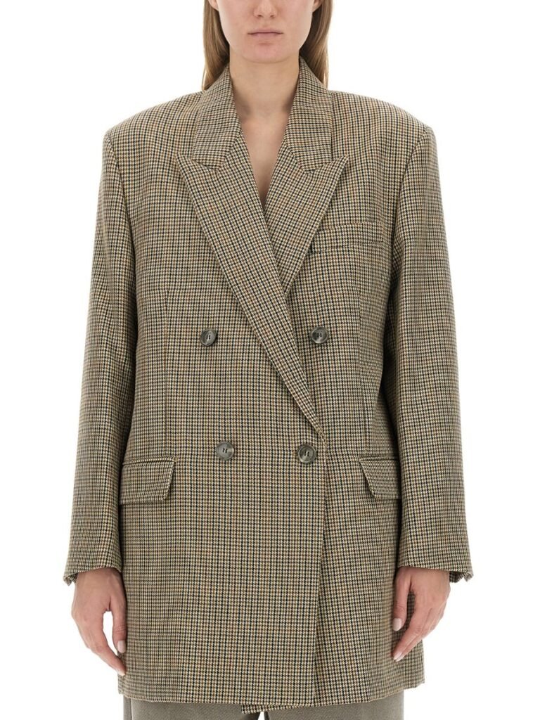 DOUBLE-BREASTED OVERSIZED JACKET