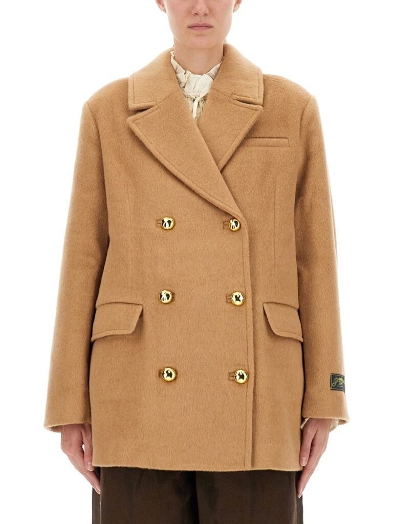 DOUBLE-BREASTED WOOL BLAZER