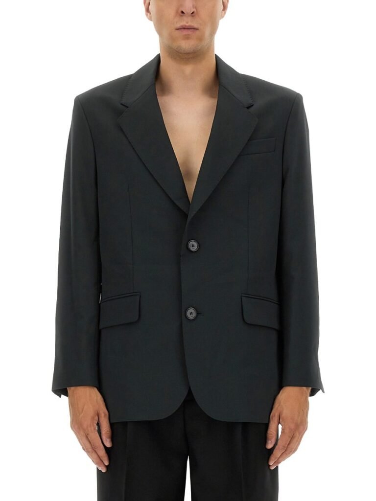 DOUBLE-BREASTED WOOL JACKET