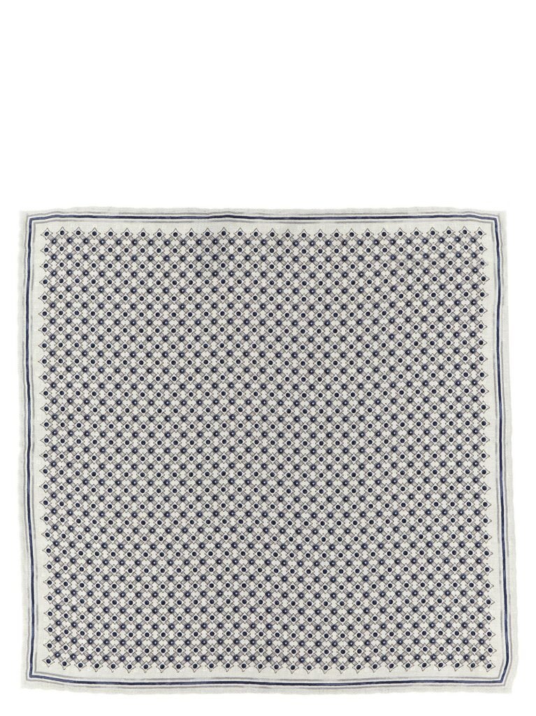 Double face silk pocket clutch bag