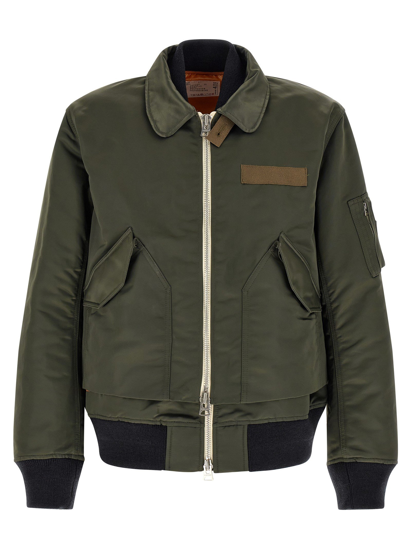 Double layer blouson