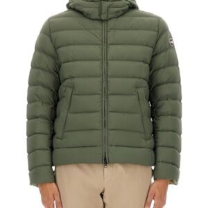 DOWN JACKET WITH DETACHABLE HOOD