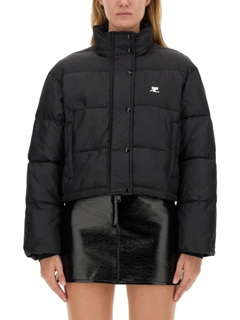 DOWN JACKET WITH LOGO