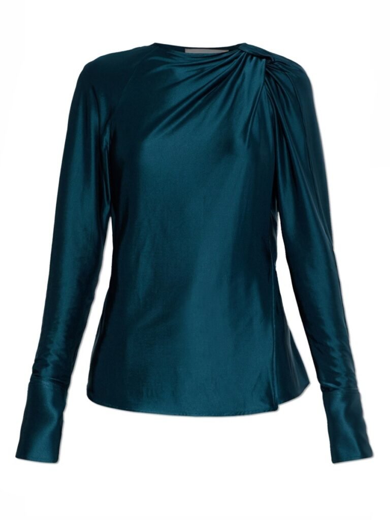 DRAPED BLOUSE