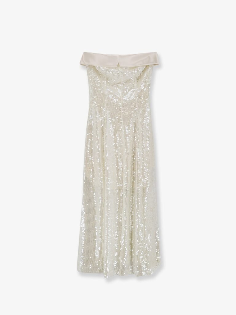 Dress with sequins