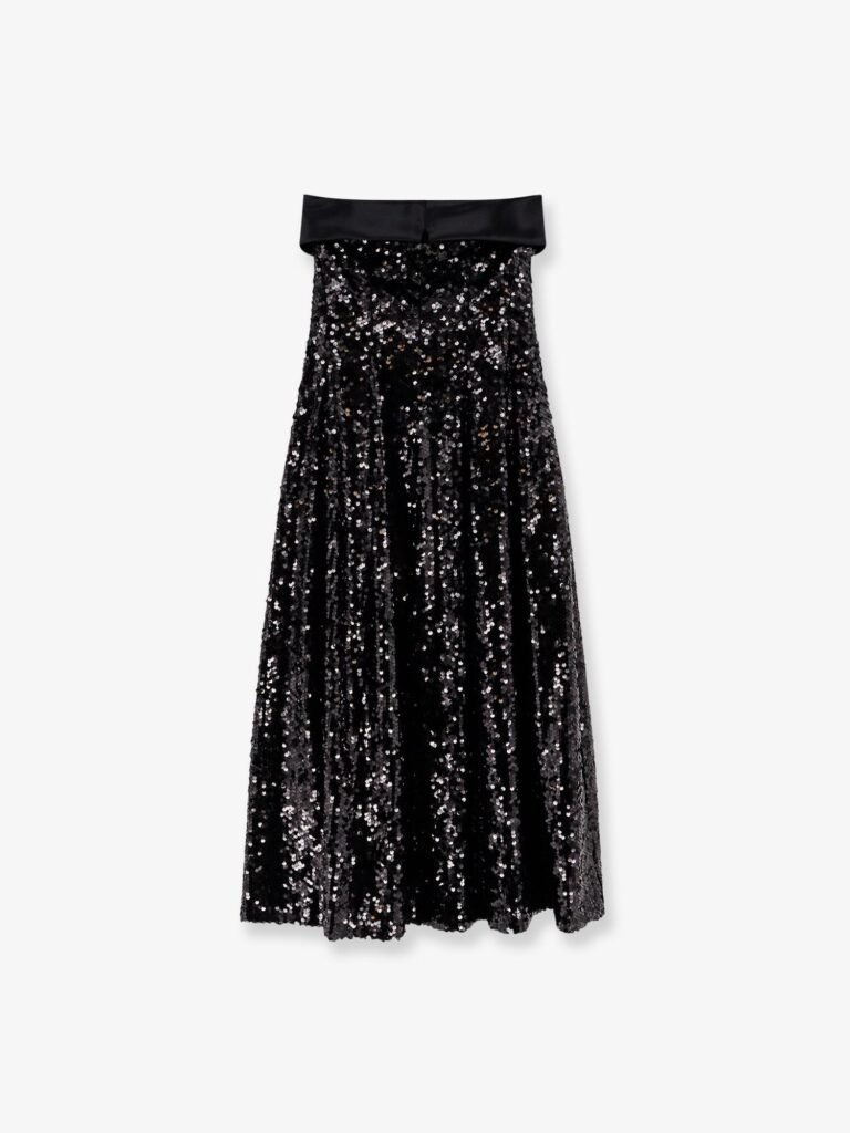 Dress with sequins