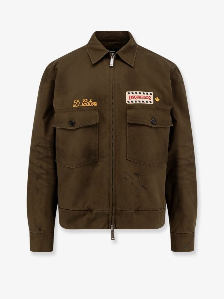 Dsquared2 Bros Cotton padded Jacket