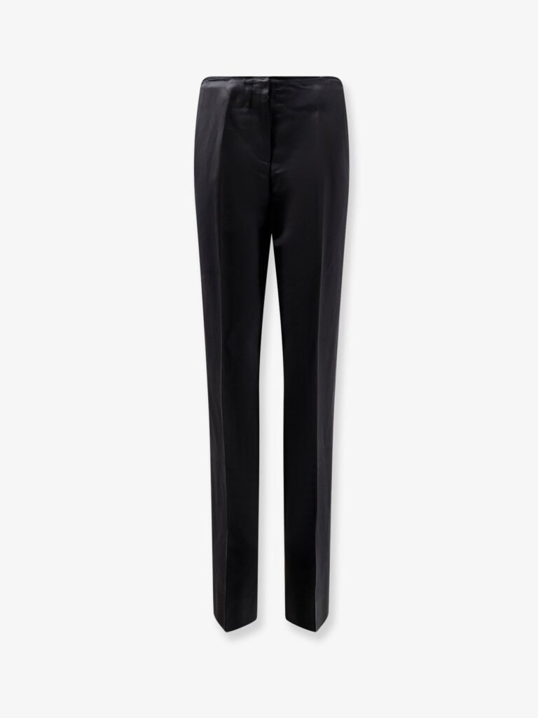 Easy Raw Edge viscose and linen trousers
