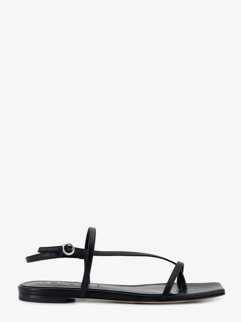 Ella flat leather sandals