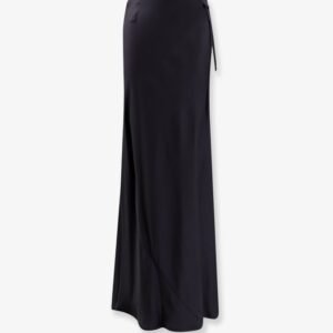 Elvira satin long skirt