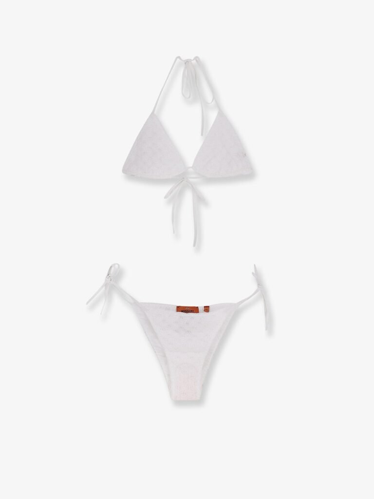 Embroidered and lined bikini
