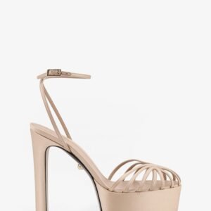 Eva satin sandals